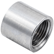 Муфта-бочонок нержавеющая DN100-4"0/0 F-F EN 10241 AISI 304 (L) / 1.4301 (7)