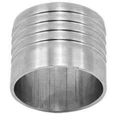 Шланговая надставка DN015 DIN 11851 AISI 316L / 1.4404