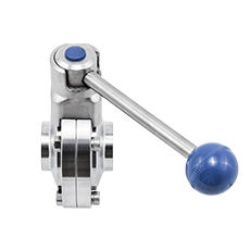 Затвор дисковый нержавеющий DN020 W-W DIN 11851 AISI 316L / 1.4404 (вкладыш EPDM)