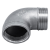 Отвод нержавеющий DN008-0"1/4 F-M ISO 4144 AISI 316 / 1.4401 90гр.