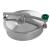 Люк нержавеющий круглый DN400 AISI 304 (L) / 1.4301 (7) EPDM