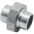 Муфта-американка плоская нержавеющая (сварка-сварка) DN008-0"1/4 DIN 2993 AISI 316 / 1.4401