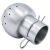 Головка моющая нержавеющая DN050/028,2 DIN 11851 180 град. под клипсу AISI 304 (L) / 1.4301 (7)