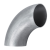 Отвод нержавеющий 114,3х3,0 EN 10253-3 AISI 316L / 1.4404 90 гр. матовый